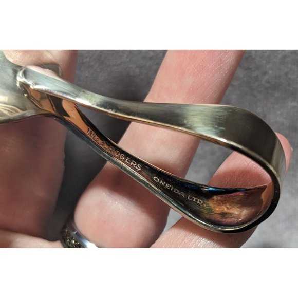 Oneida Harmony Anodized Bent Baby Spoon - Picture 10 of 10